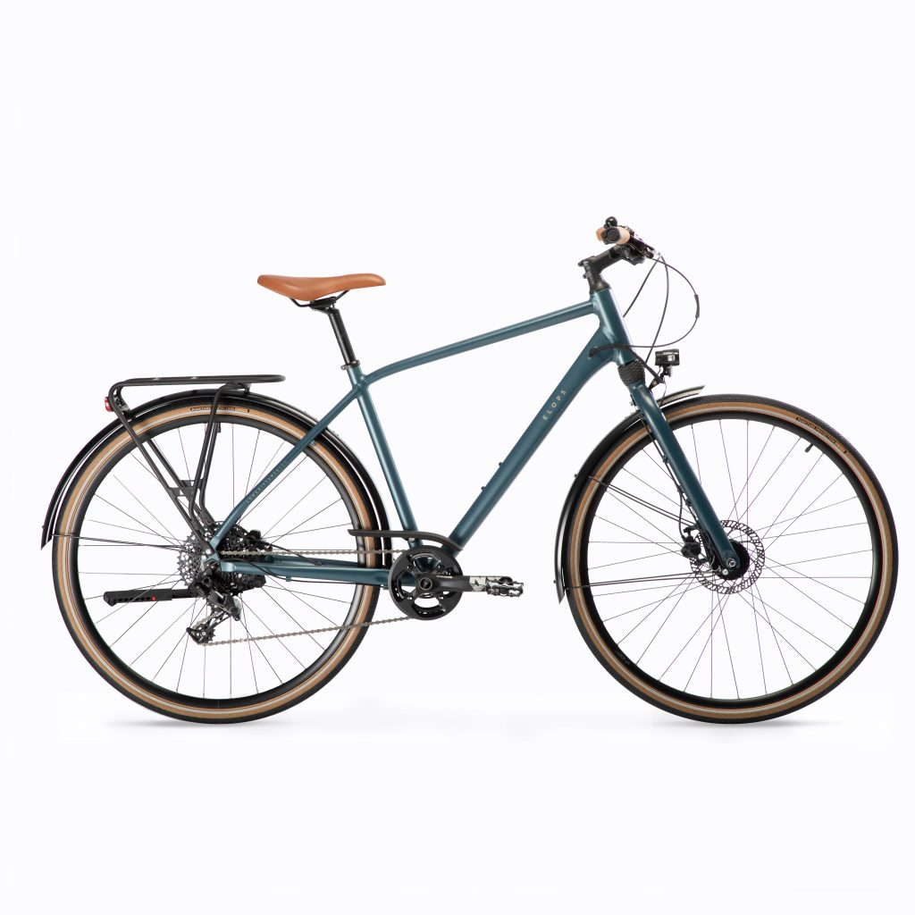 Le vélo Elops LD900 a une fourche de type Headshok